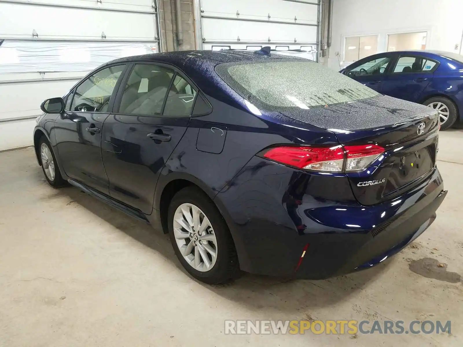 3 Photograph of a damaged car JTDVPRAE8LJ105996 TOYOTA COROLLA 2020