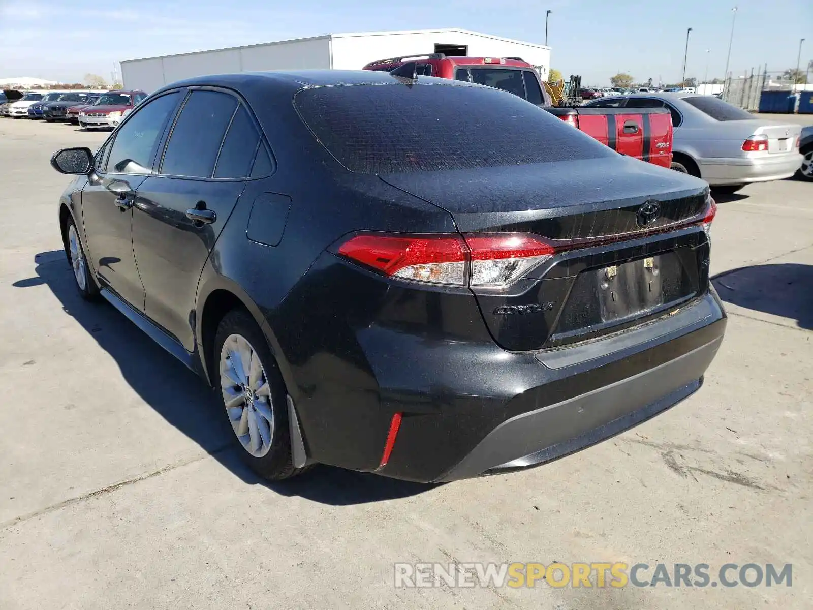 3 Photograph of a damaged car JTDVPRAEXLJ074489 TOYOTA COROLLA 2020