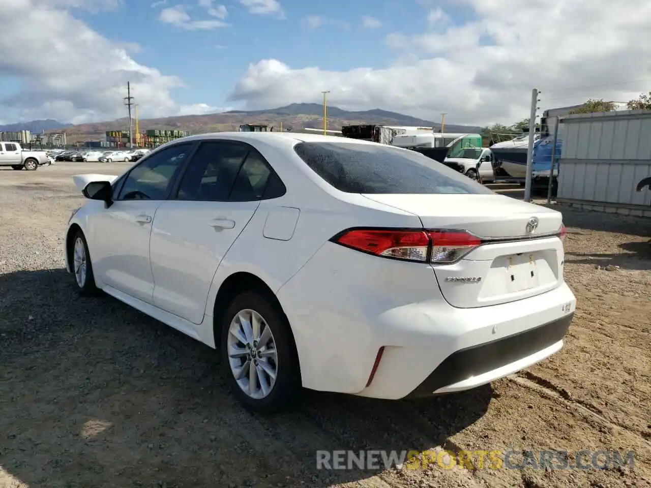 3 Photograph of a damaged car JTDVPRAEXLJ079160 TOYOTA COROLLA 2020