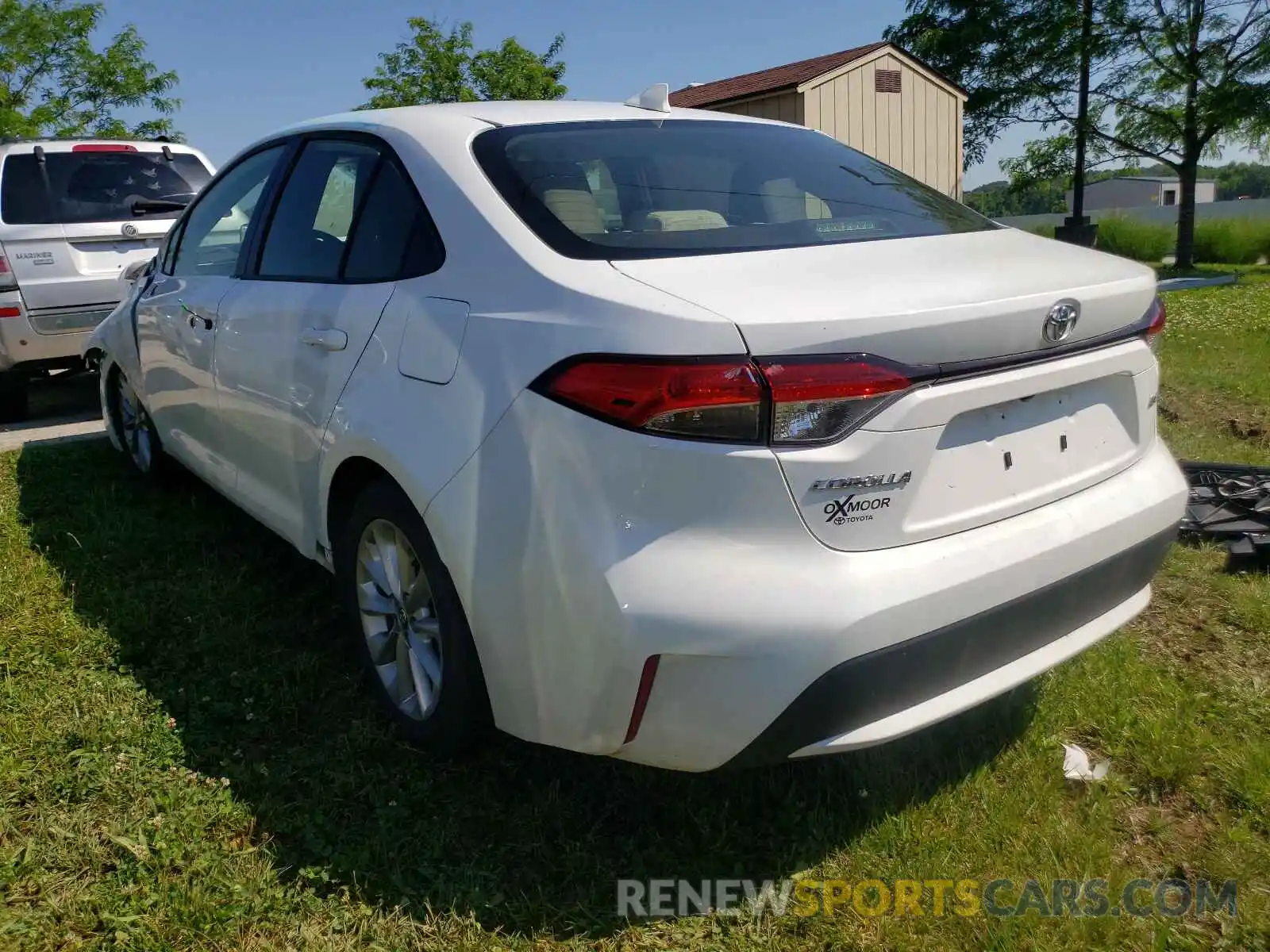 3 Photograph of a damaged car JTDVPRAEXLJ085962 TOYOTA COROLLA 2020