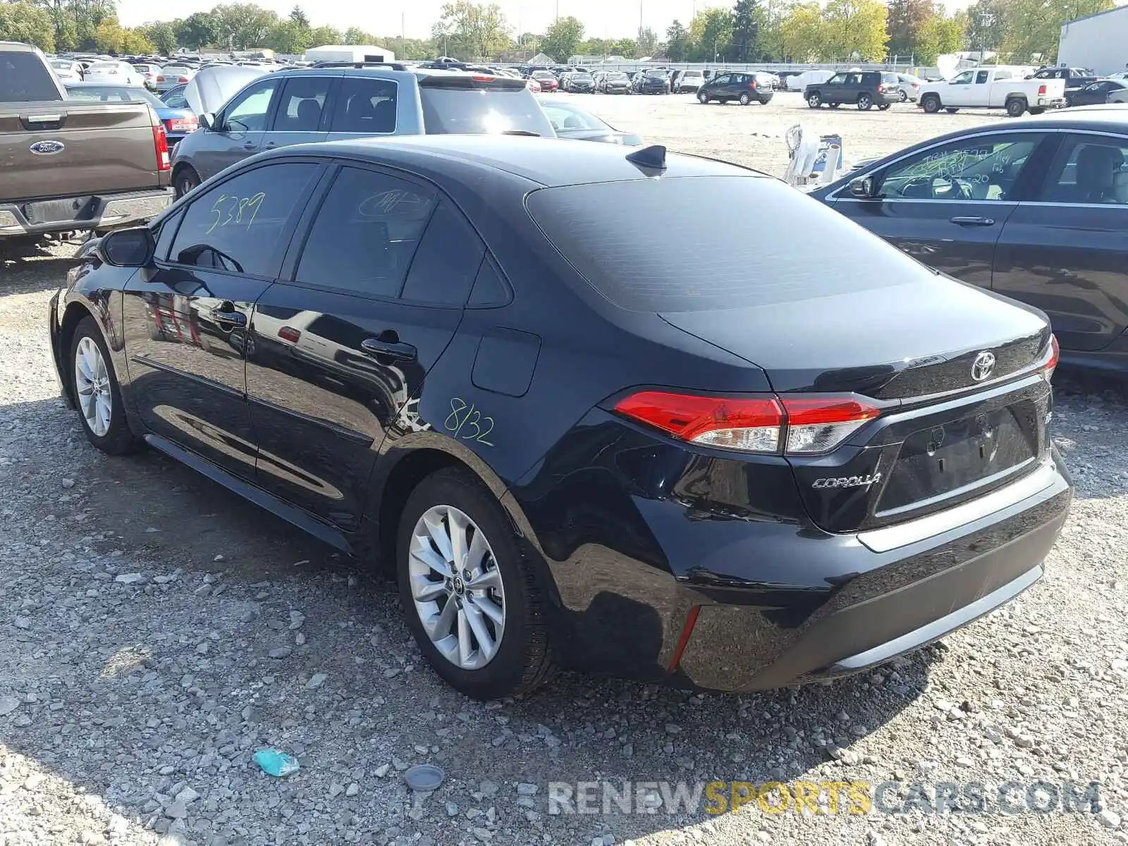 3 Photograph of a damaged car JTDVPRAEXLJ087517 TOYOTA COROLLA 2020