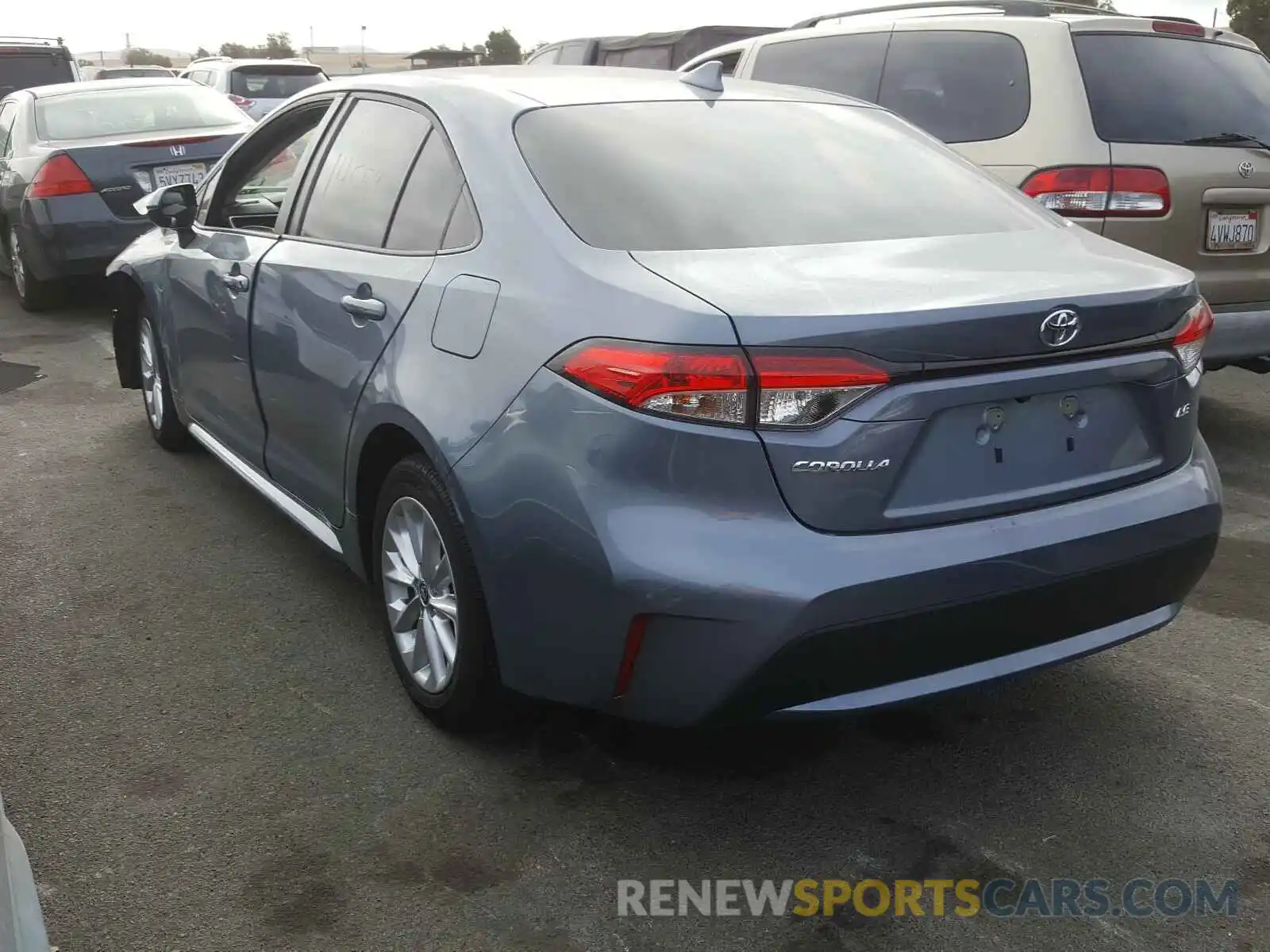 3 Photograph of a damaged car JTDVPRAEXLJ088554 TOYOTA COROLLA 2020