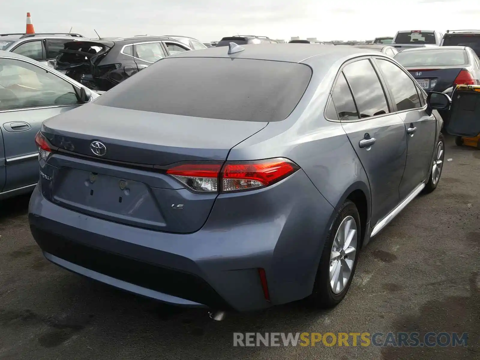 4 Photograph of a damaged car JTDVPRAEXLJ088554 TOYOTA COROLLA 2020