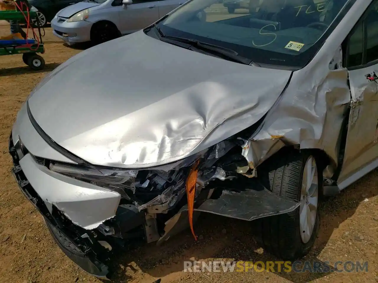 9 Photograph of a damaged car JTDVPRAEXLJ100332 TOYOTA COROLLA 2020