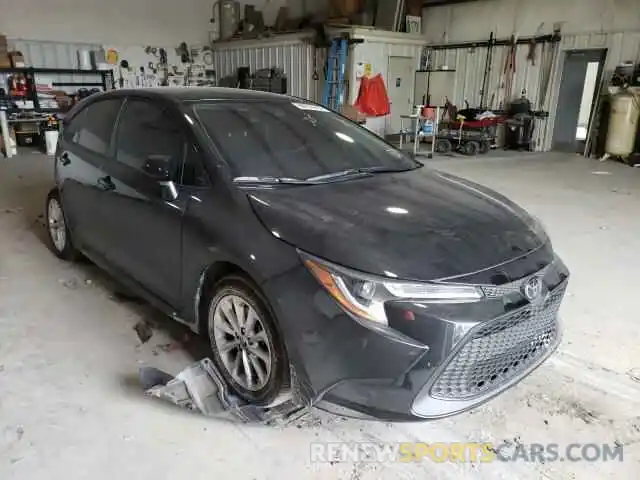 1 Photograph of a damaged car JTDVPRAEXLJ112979 TOYOTA COROLLA 2020