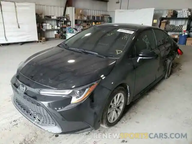 2 Photograph of a damaged car JTDVPRAEXLJ112979 TOYOTA COROLLA 2020