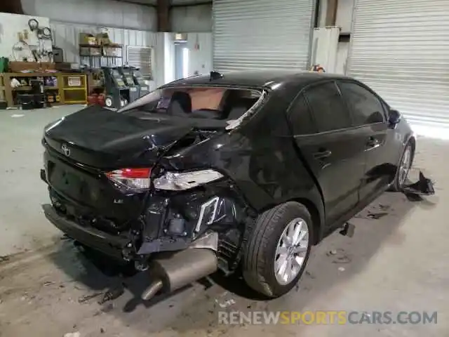 4 Photograph of a damaged car JTDVPRAEXLJ112979 TOYOTA COROLLA 2020