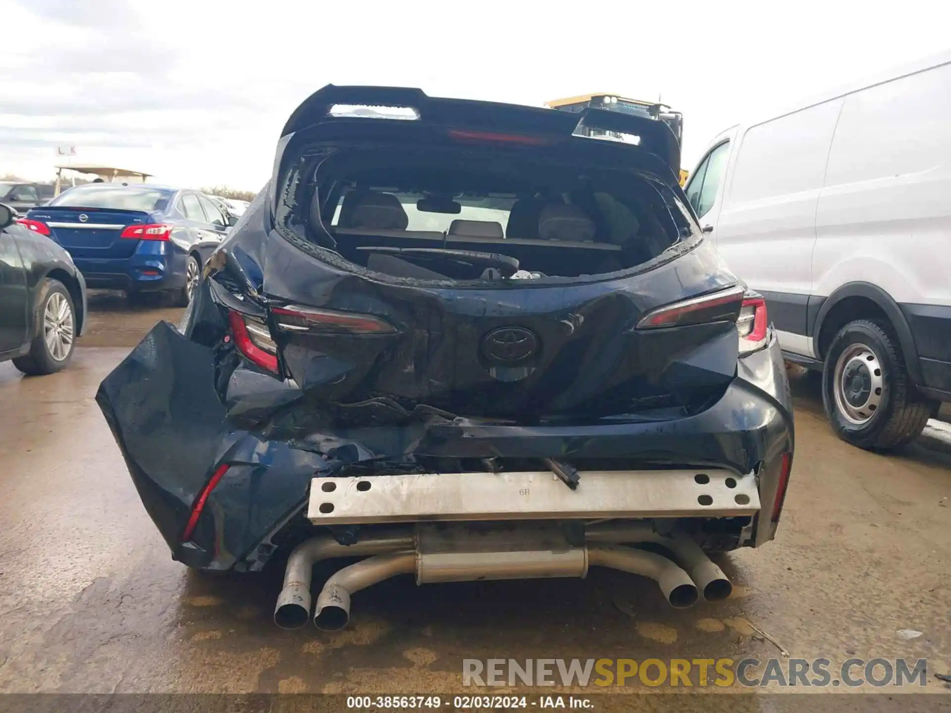 6 Photograph of a damaged car JTNA4RBE2L3094547 TOYOTA COROLLA 2020