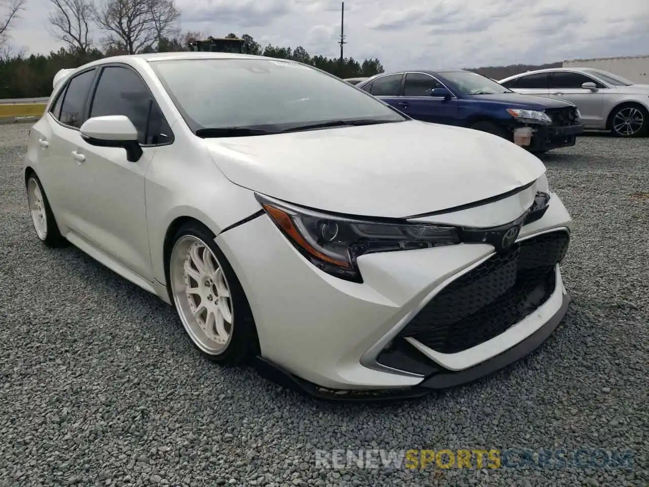 1 Photograph of a damaged car JTNA4RBE2L3097206 TOYOTA COROLLA 2020