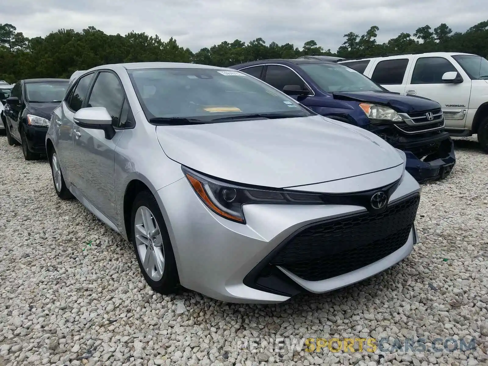 1 Photograph of a damaged car JTNB4RBE2L3082094 TOYOTA COROLLA 2020