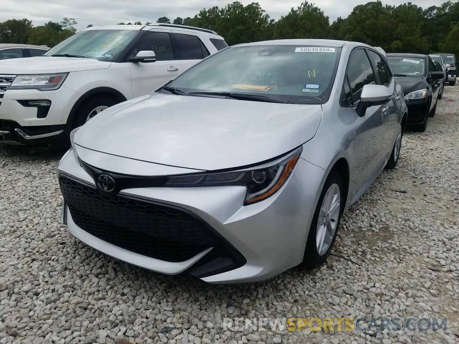 2 Photograph of a damaged car JTNB4RBE2L3082094 TOYOTA COROLLA 2020