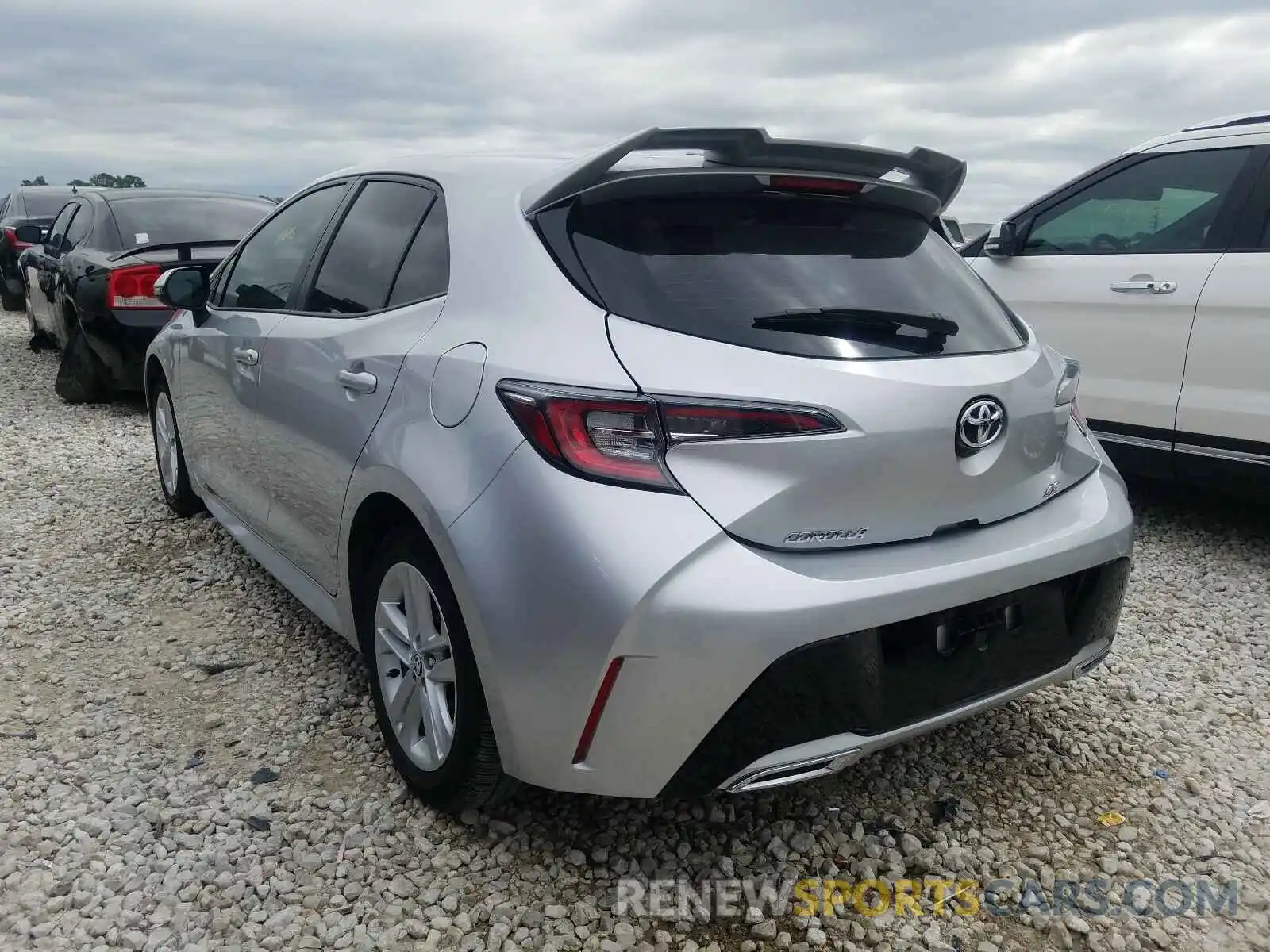 3 Photograph of a damaged car JTNB4RBE2L3082094 TOYOTA COROLLA 2020