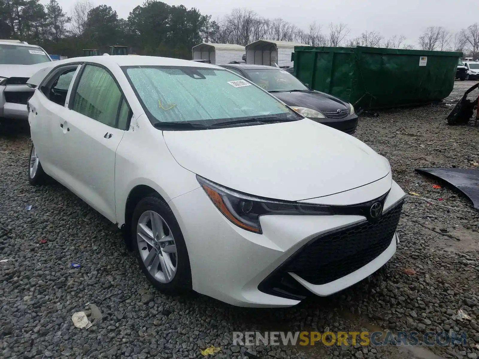 1 Photograph of a damaged car JTNB4RBE2L3087909 TOYOTA COROLLA 2020