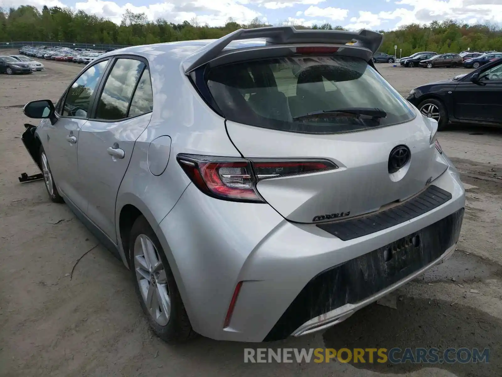 3 Photograph of a damaged car JTNB4RBE2L3095346 TOYOTA COROLLA 2020