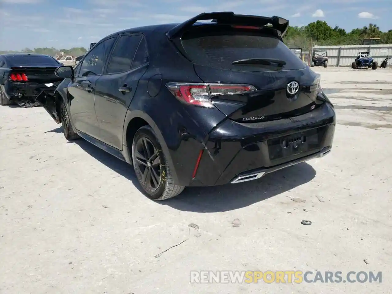 3 Photograph of a damaged car JTNB4RBE3L3080077 TOYOTA COROLLA 2020