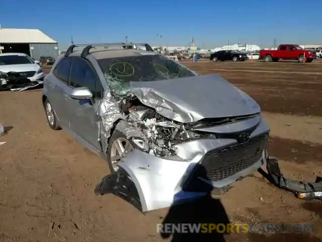 1 Photograph of a damaged car JTNB4RBE6L3076315 TOYOTA COROLLA 2020