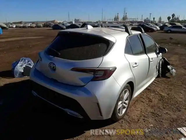 4 Photograph of a damaged car JTNB4RBE6L3076315 TOYOTA COROLLA 2020