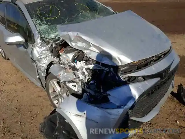 9 Photograph of a damaged car JTNB4RBE6L3076315 TOYOTA COROLLA 2020