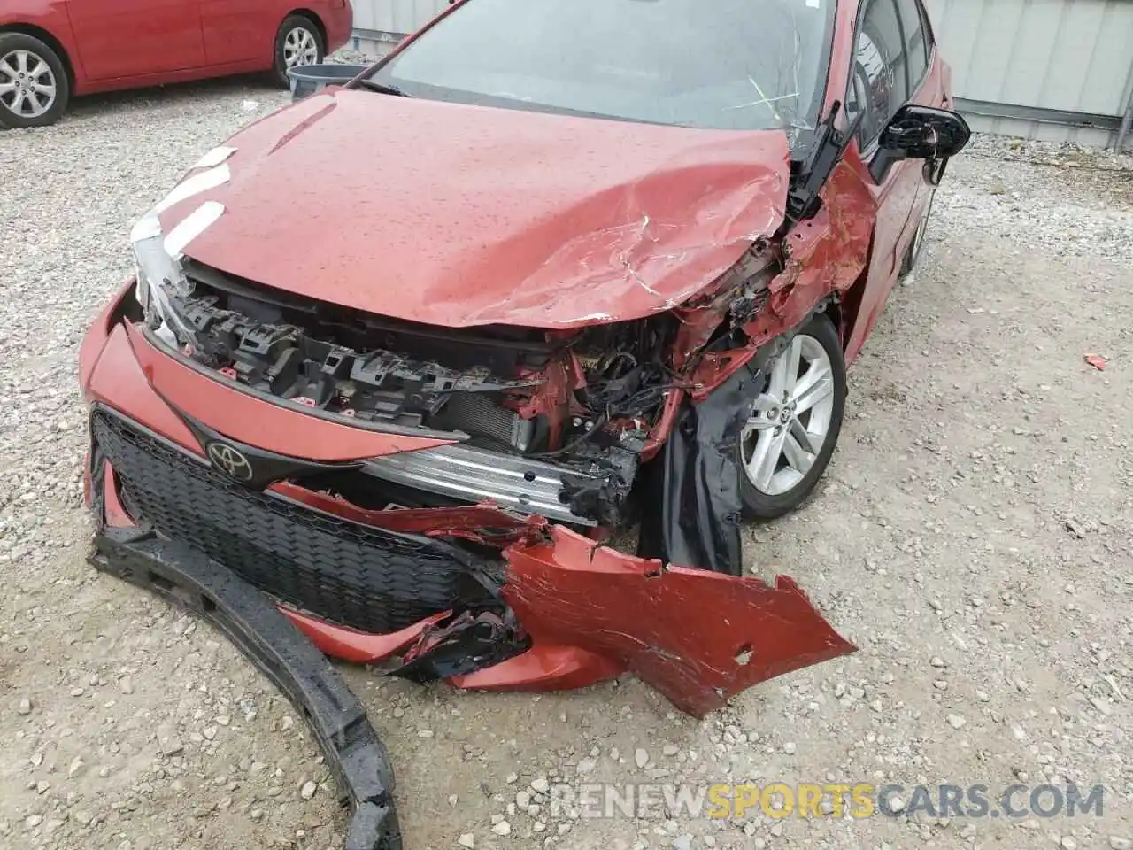 9 Photograph of a damaged car JTNB4RBE6L3083782 TOYOTA COROLLA 2020