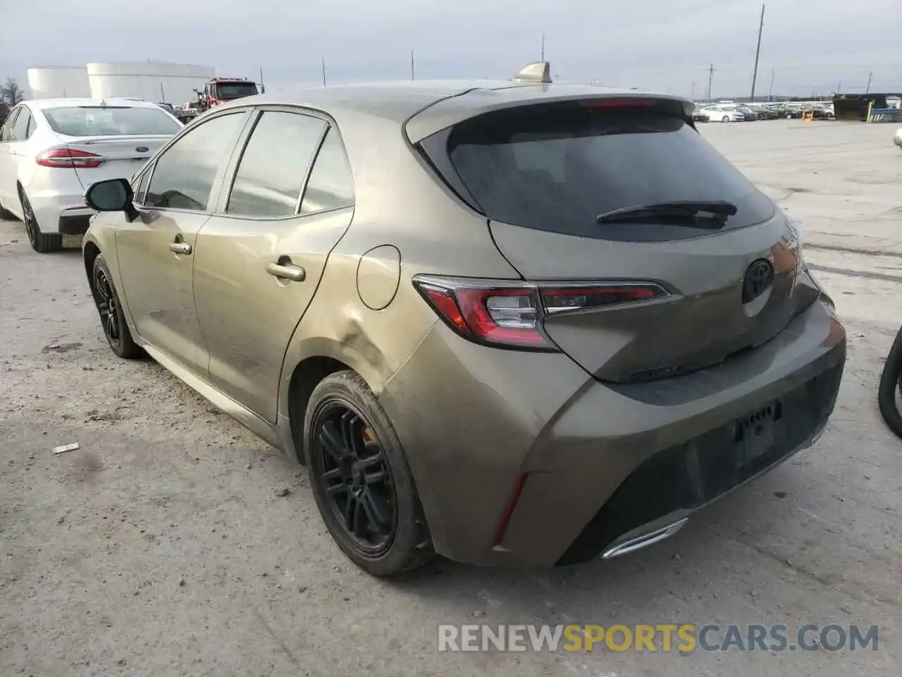 3 Photograph of a damaged car JTNB4RBE8L3098638 TOYOTA COROLLA 2020