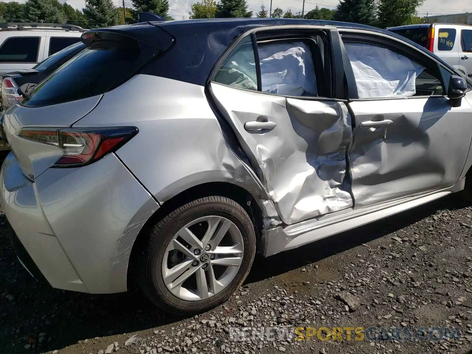 9 Photograph of a damaged car JTNB4RBEXL3088502 TOYOTA COROLLA 2020