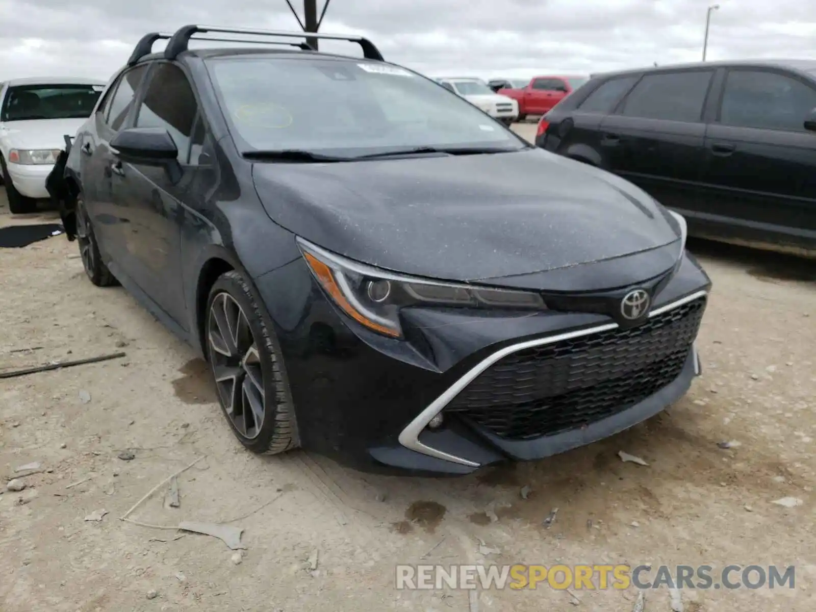 1 Photograph of a damaged car JTNC4RBE0L3092529 TOYOTA COROLLA 2020