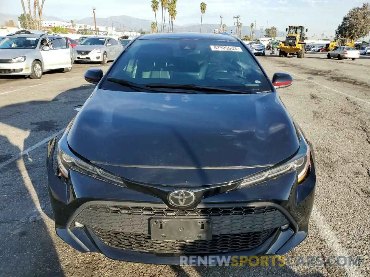 5 Photograph of a damaged car JTNC4RBE0L3103125 TOYOTA COROLLA 2020