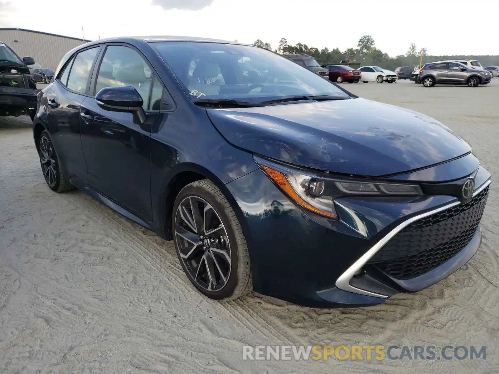 1 Photograph of a damaged car JTNC4RBE1L3085279 TOYOTA COROLLA 2020