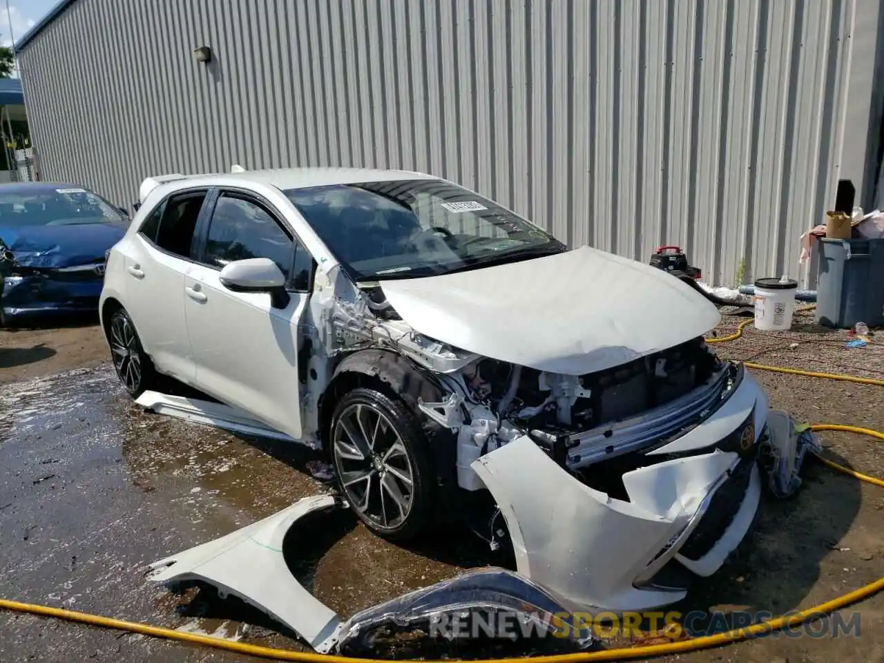 1 Photograph of a damaged car JTNC4RBE1L3088778 TOYOTA COROLLA 2020