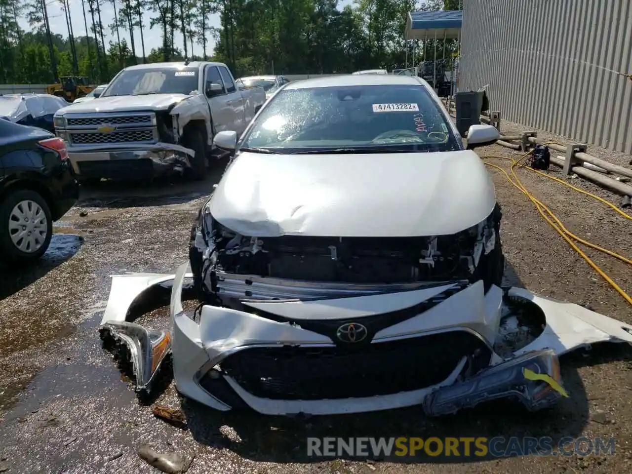 9 Photograph of a damaged car JTNC4RBE1L3088778 TOYOTA COROLLA 2020