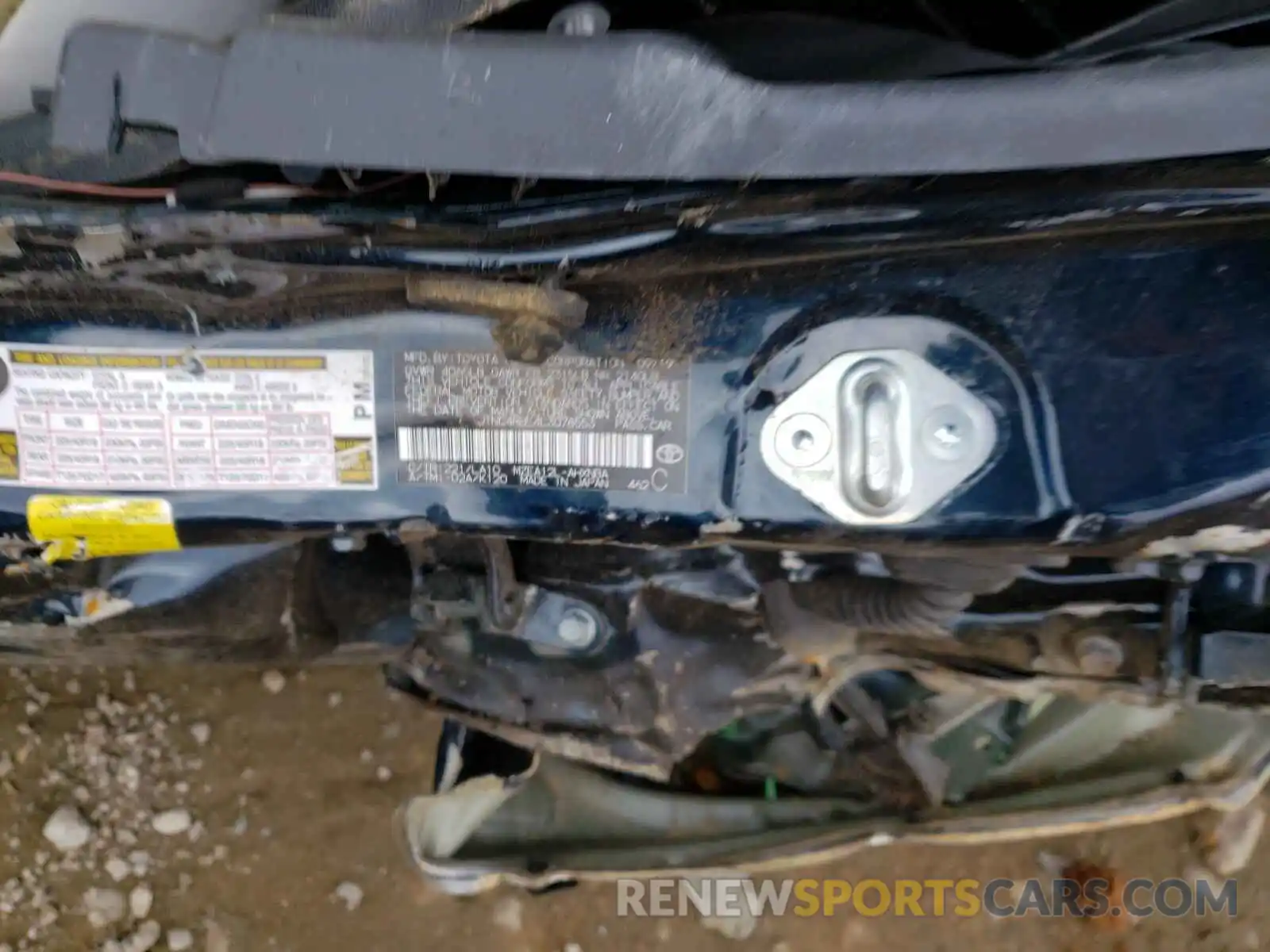 10 Photograph of a damaged car JTNC4RBE4L3078553 TOYOTA COROLLA 2020