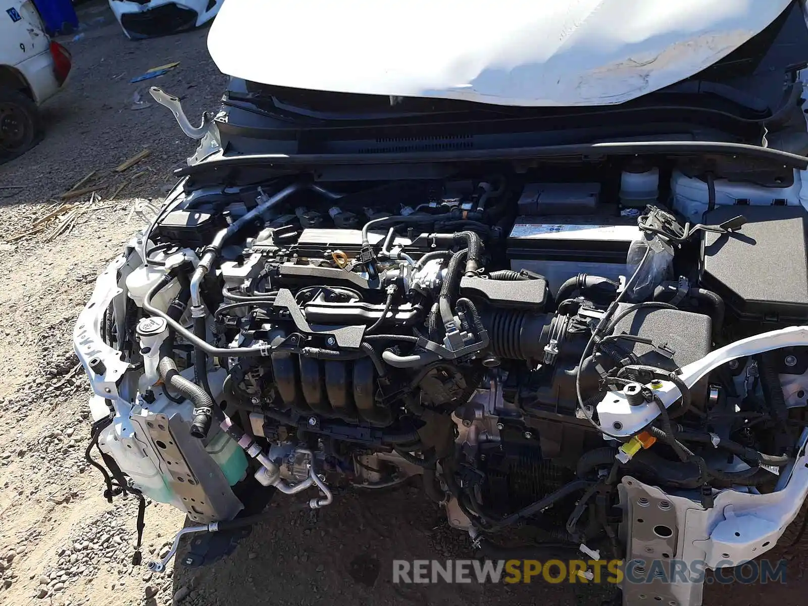 7 Photograph of a damaged car JTNC4RBE5L3092851 TOYOTA COROLLA 2020