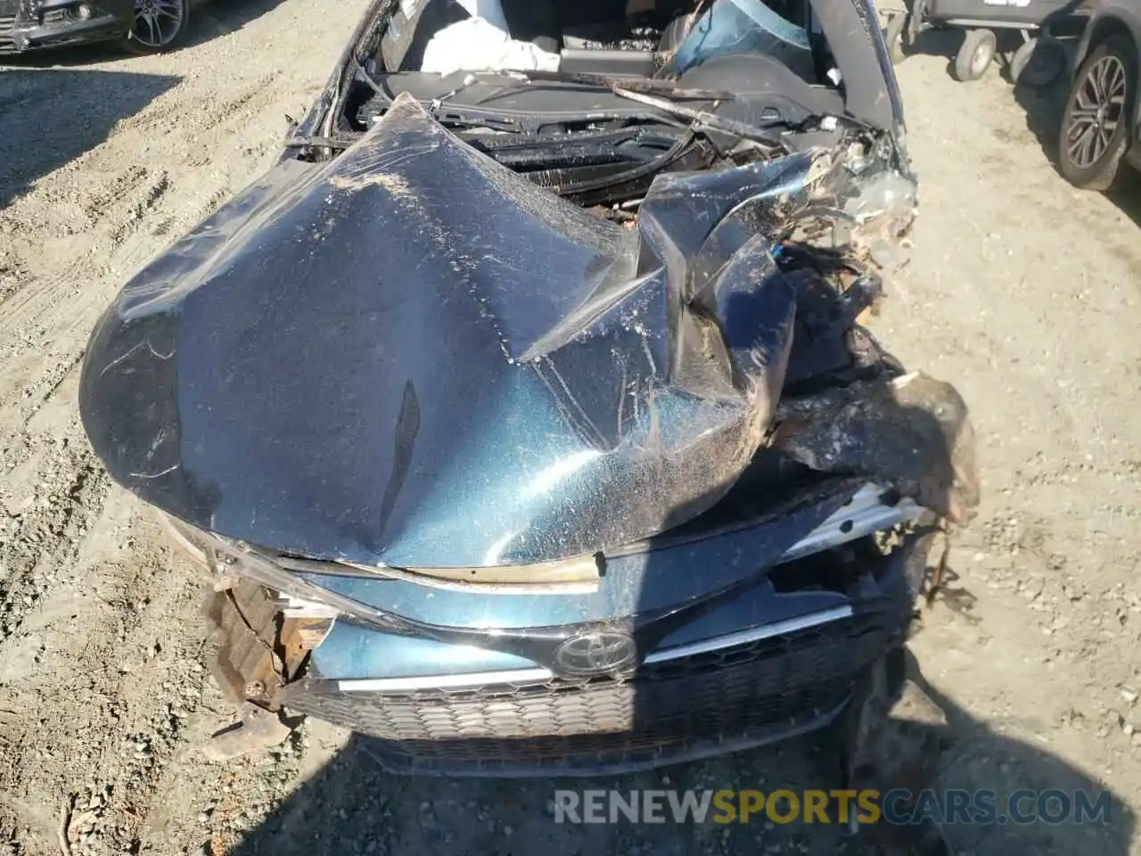 7 Photograph of a damaged car JTNC4RBE6L3081695 TOYOTA COROLLA 2020