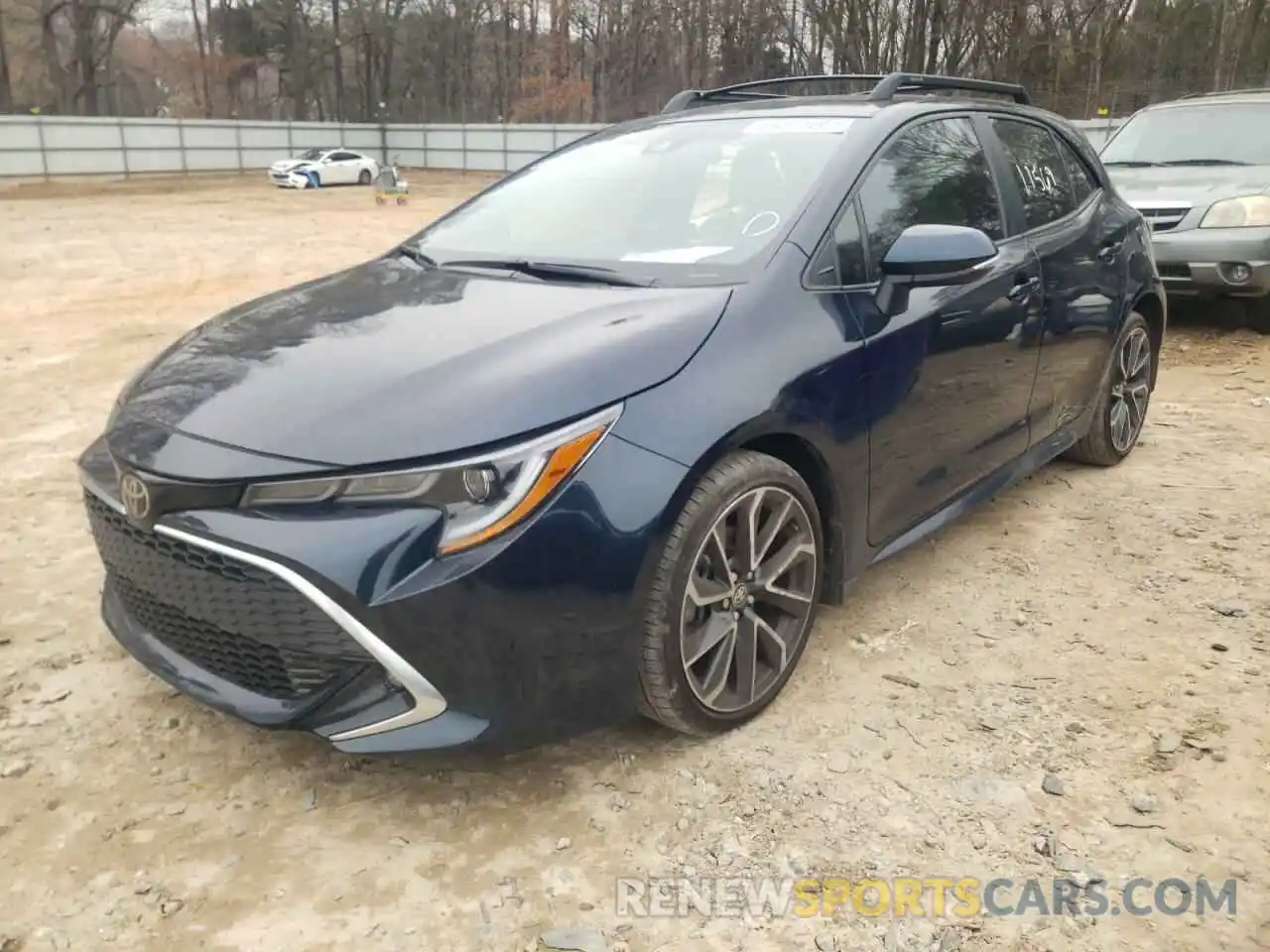 2 Photograph of a damaged car JTNC4RBE6L3087156 TOYOTA COROLLA 2020