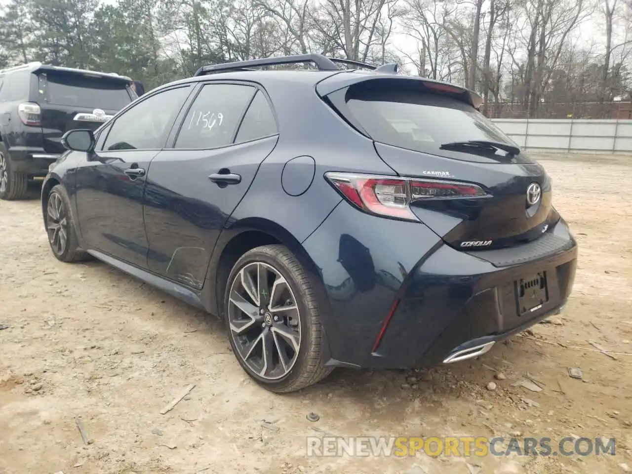 3 Photograph of a damaged car JTNC4RBE6L3087156 TOYOTA COROLLA 2020