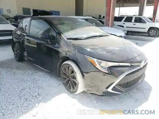 1 Photograph of a damaged car JTNC4RBE6L3102481 TOYOTA COROLLA 2020