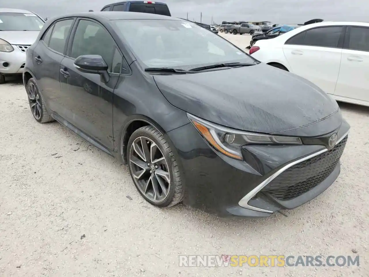 1 Photograph of a damaged car JTNC4RBE7L3073511 TOYOTA COROLLA 2020