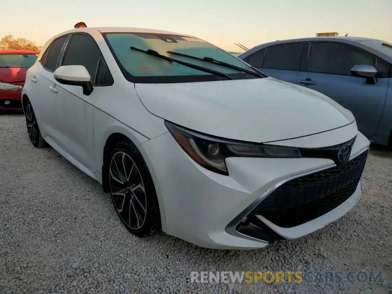 1 Photograph of a damaged car JTNC4RBE8L3090513 TOYOTA COROLLA 2020