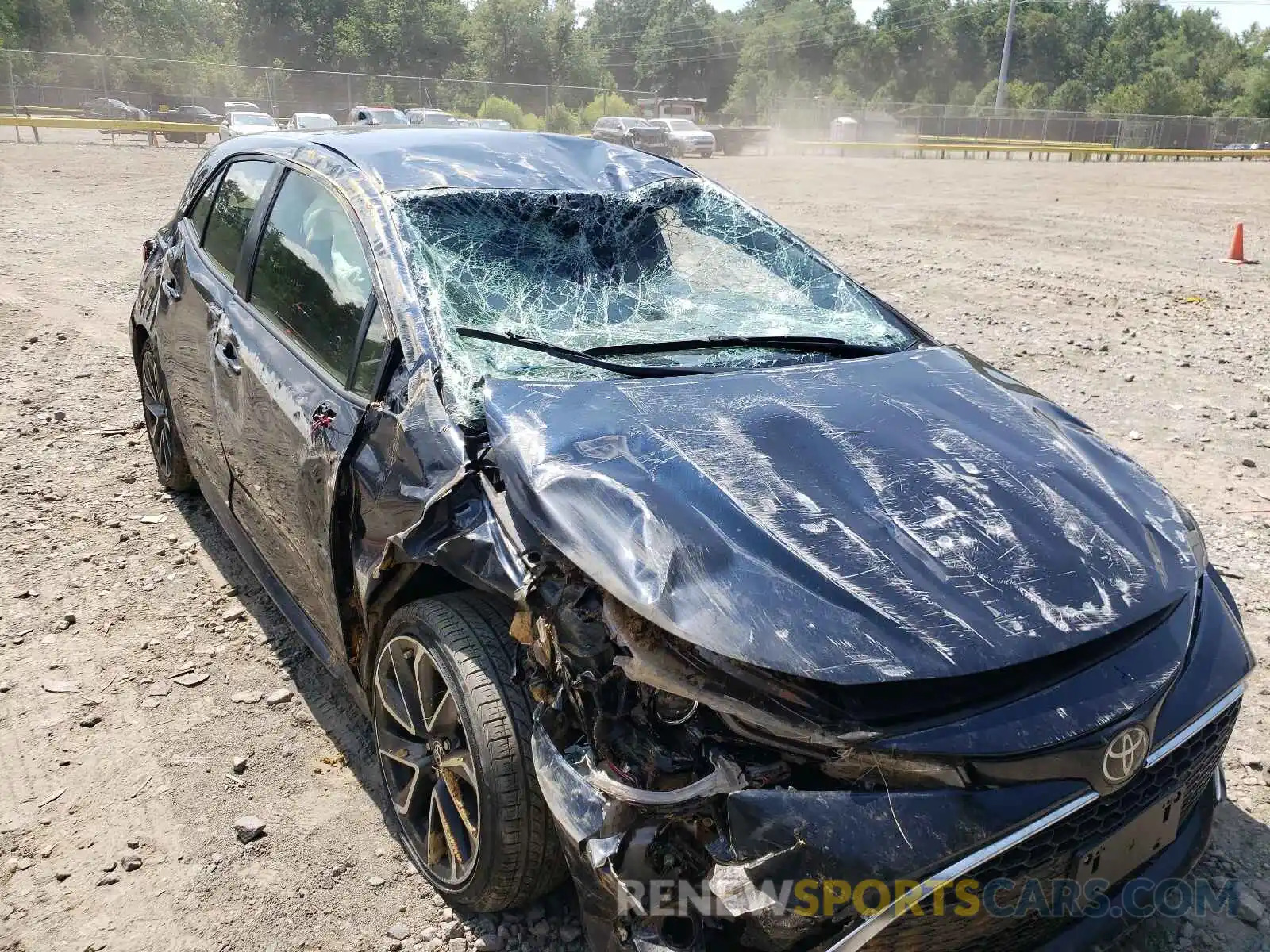 9 Photograph of a damaged car JTNC4RBEXL3090660 TOYOTA COROLLA 2020