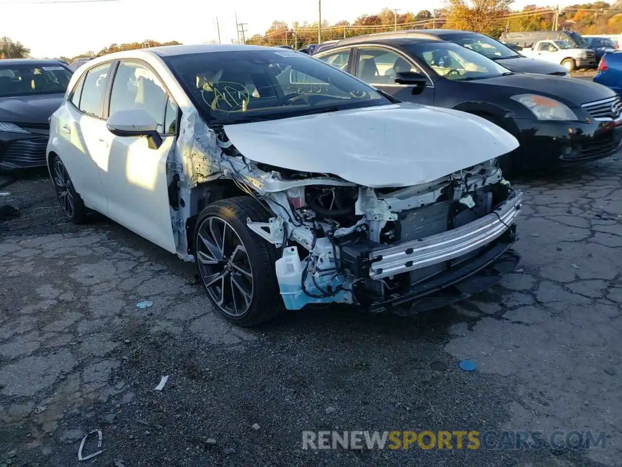 1 Photograph of a damaged car JTNC4RBEXL3090979 TOYOTA COROLLA 2020