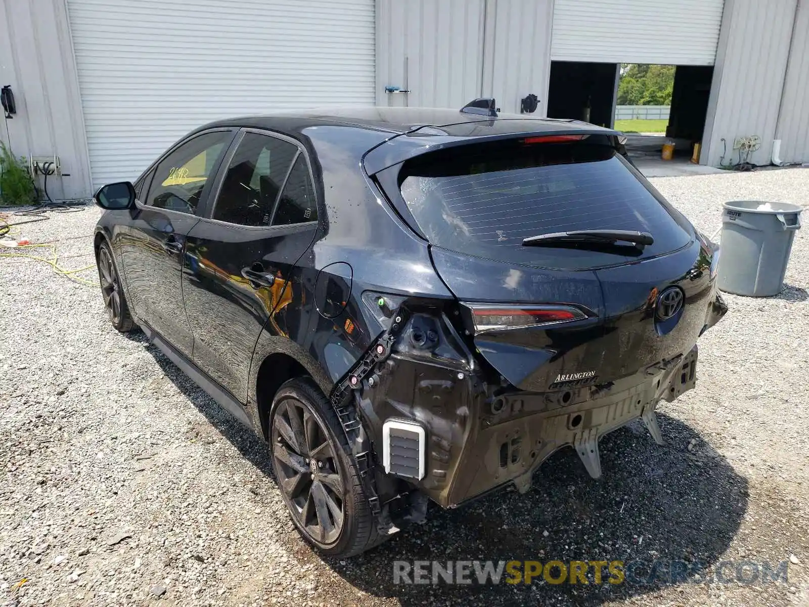 3 Photograph of a damaged car JTND4RBE0L3084869 TOYOTA COROLLA 2020