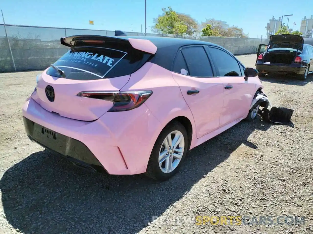 4 Photograph of a damaged car JTND4RBE0L3086959 TOYOTA COROLLA 2020