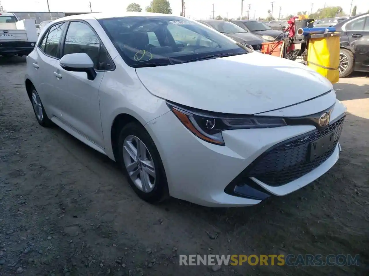 1 Photograph of a damaged car JTND4RBE0L3089103 TOYOTA COROLLA 2020