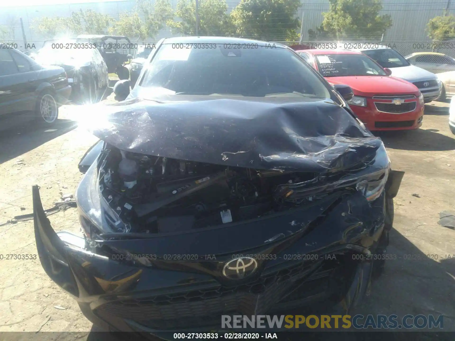 6 Photograph of a damaged car JTND4RBE1L3076649 TOYOTA COROLLA 2020