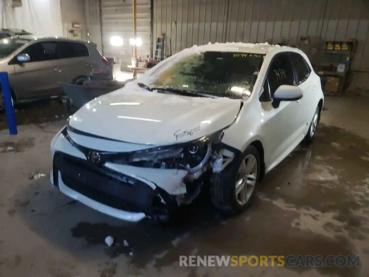 2 Photograph of a damaged car JTND4RBE1L3089515 TOYOTA COROLLA 2020