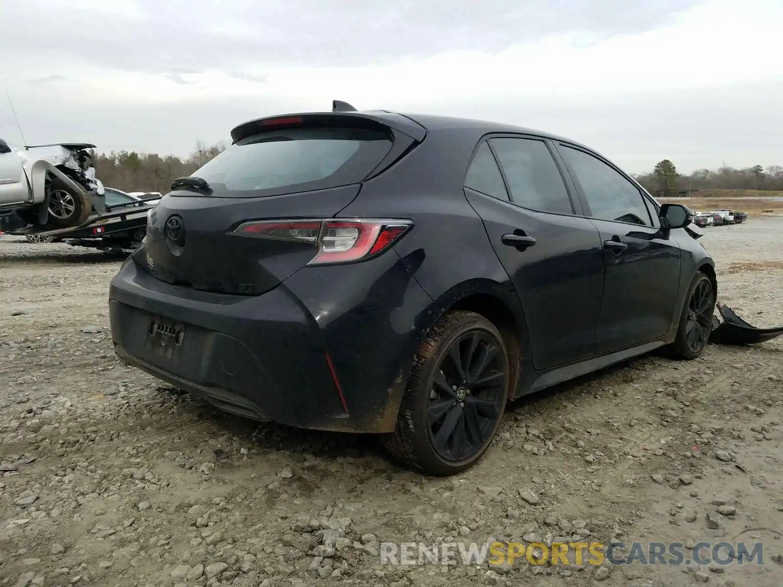 4 Photograph of a damaged car JTND4RBE1L3096707 TOYOTA COROLLA 2020