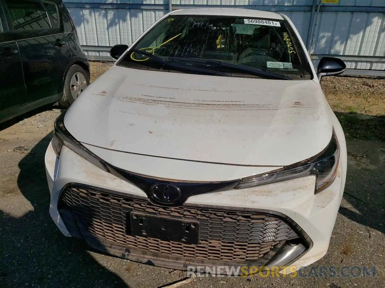 9 Photograph of a damaged car JTND4RBE1L3100545 TOYOTA COROLLA 2020