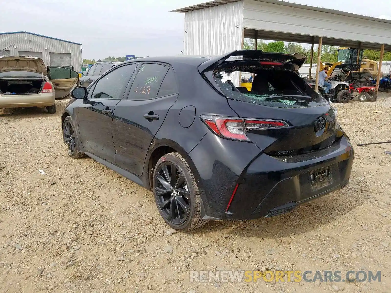 3 Photograph of a damaged car JTND4RBE2L3074053 TOYOTA COROLLA 2020