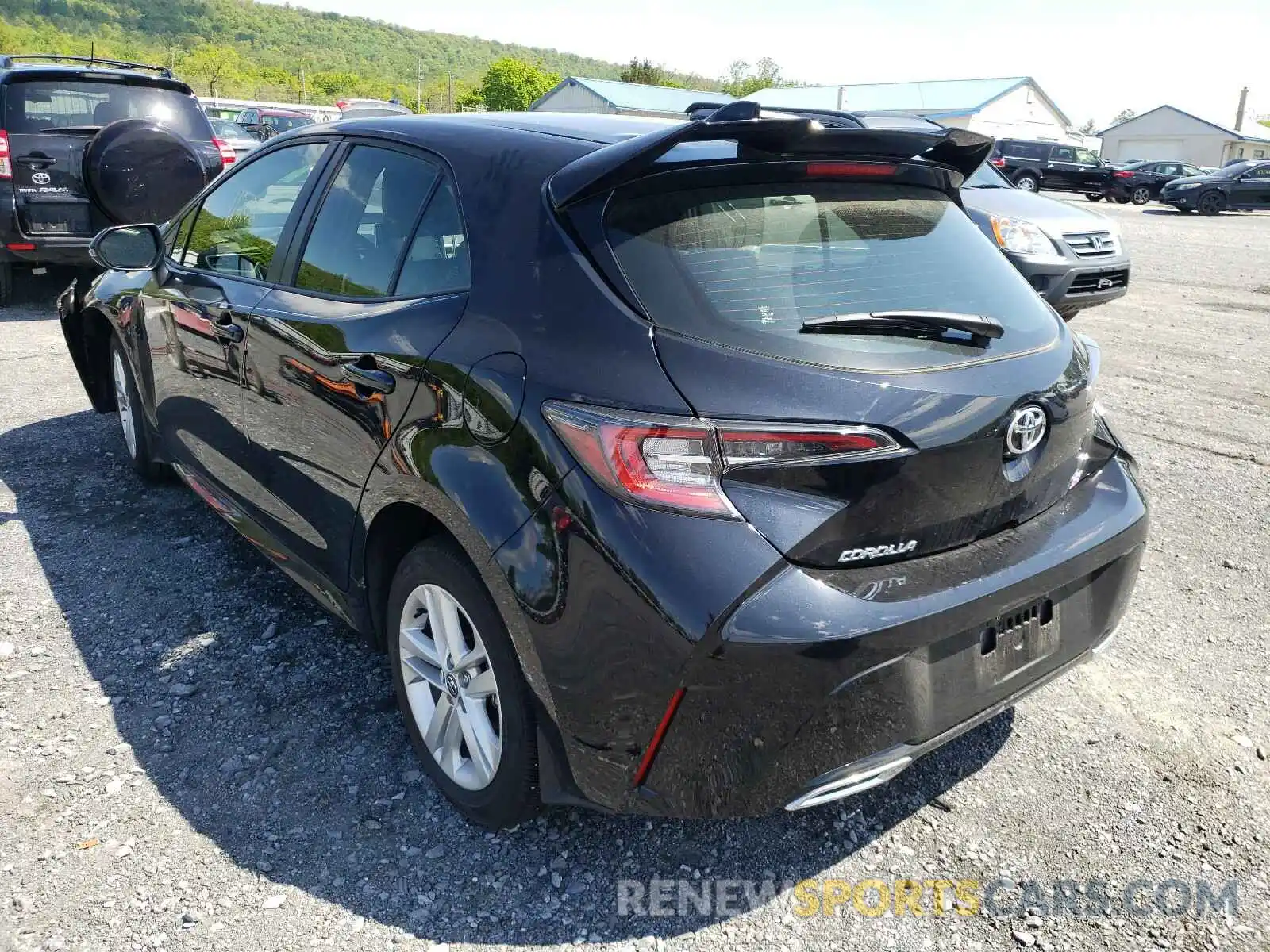 3 Photograph of a damaged car JTND4RBE2L3079642 TOYOTA COROLLA 2020