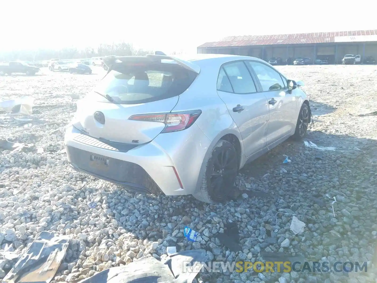 4 Photograph of a damaged car JTND4RBE2L3092035 TOYOTA COROLLA 2020